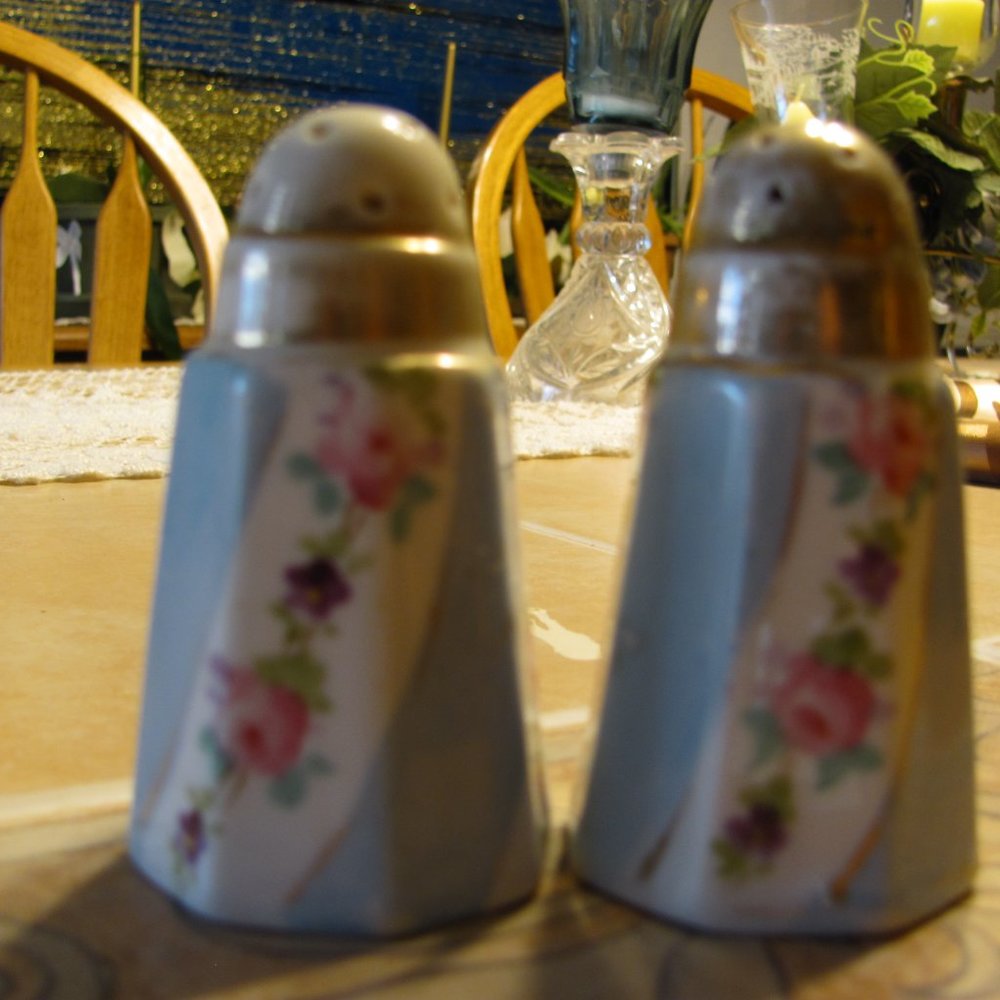 set of Nippon salt and pepper shakers